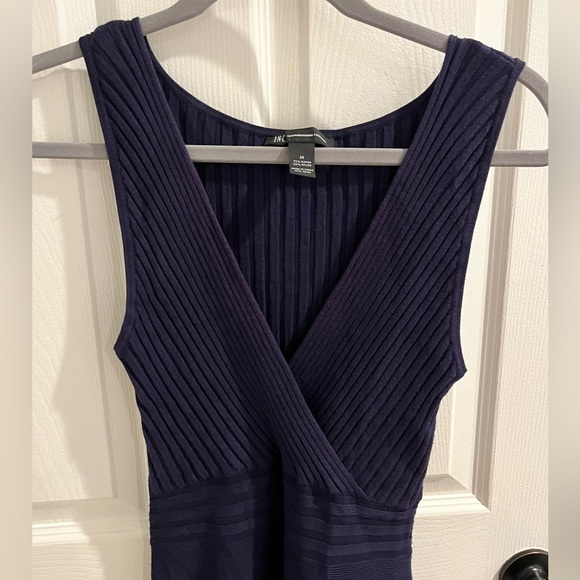 INC Nightfall Knit Dress- size M - Picture 4 of 5